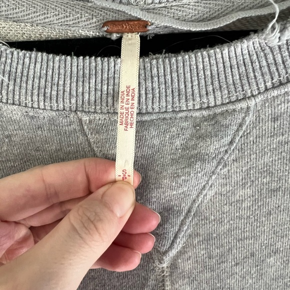 Free People Rework It & Reverse It Sweatshirt - Picture 7 of 8